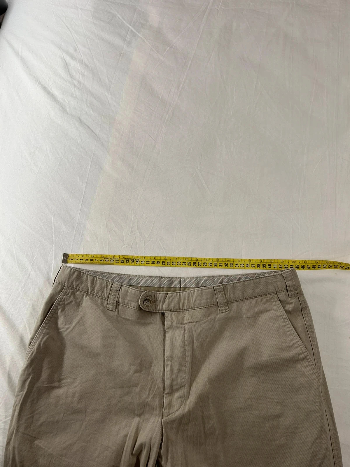 Vintage beige grey chino SAINT HILAIRE – photo 7